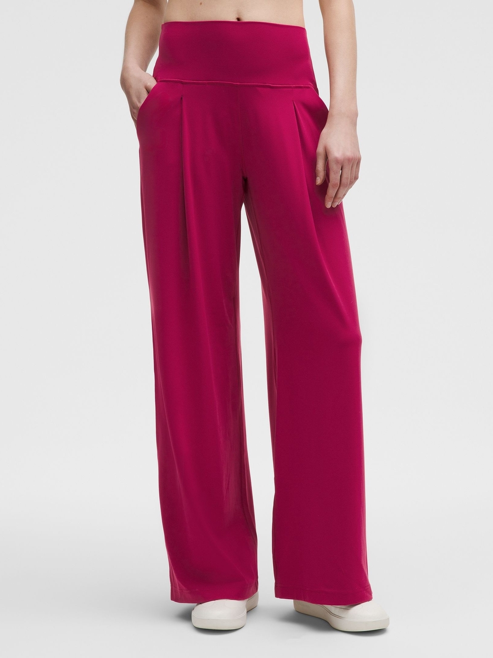 NWT! Lululemon Align Palazzo Pant Regular Size 12 Magenta Smoke